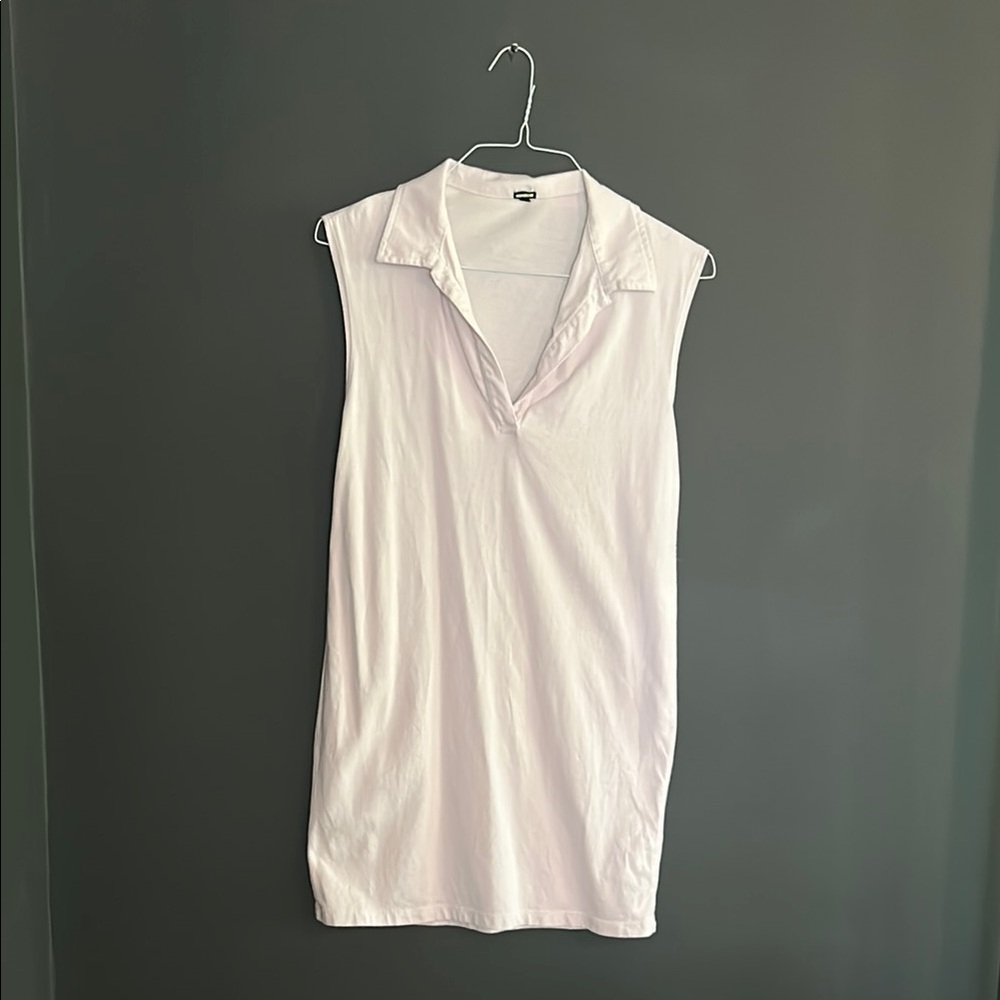Monrow Pale Lilac Sleeveless Dress